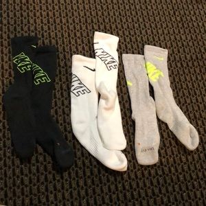 Three pack of Nike Dry Fit socks! NWOT